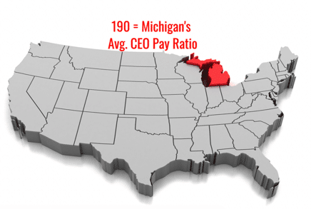 Michigan CEO Pay Ratios